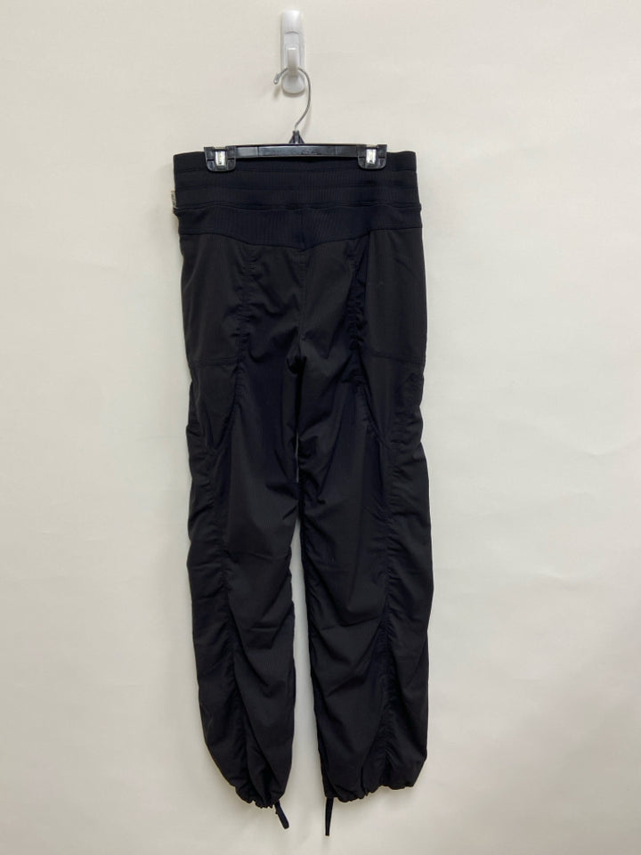 Lululemon Size 6 Black Joggers Athletic Pants