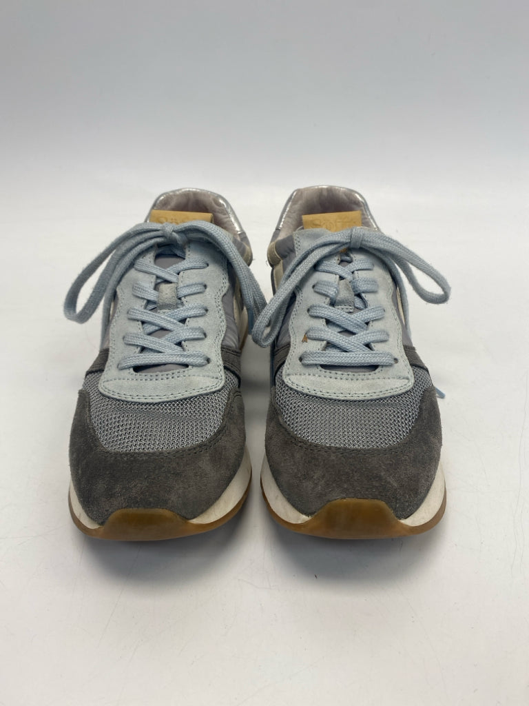 Sofft  Size 8 Blue/Gray Lace-up Sneakers