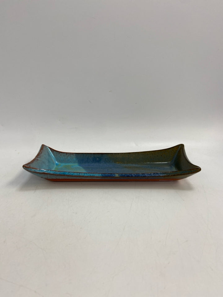 Turquoise Blue Pottery