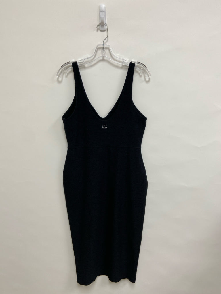 beyond yoga Size L Charcoal Heather Sleeveless Athletic Dress