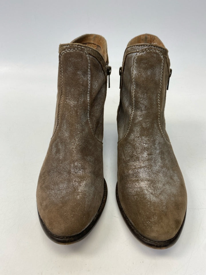 Seychelles US Shoe Size 7.5 Brown Silver Boots
