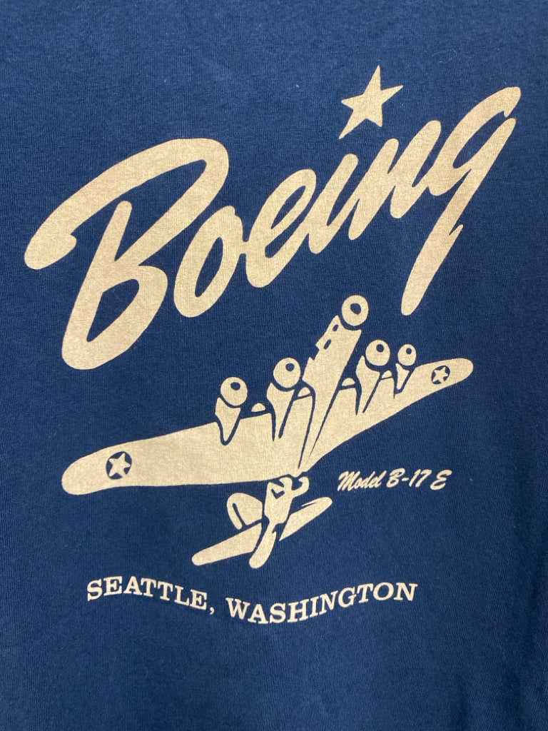 Size XXL Navy Tan Airplane Men&