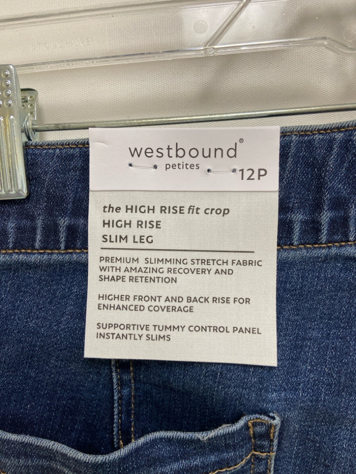 Westbound Size 12P Blue Denim Petite Jeans