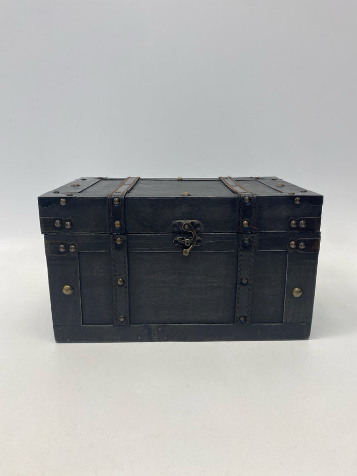 Dark Brown Wood Box