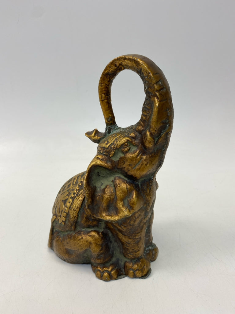 Gold Gray Figurine