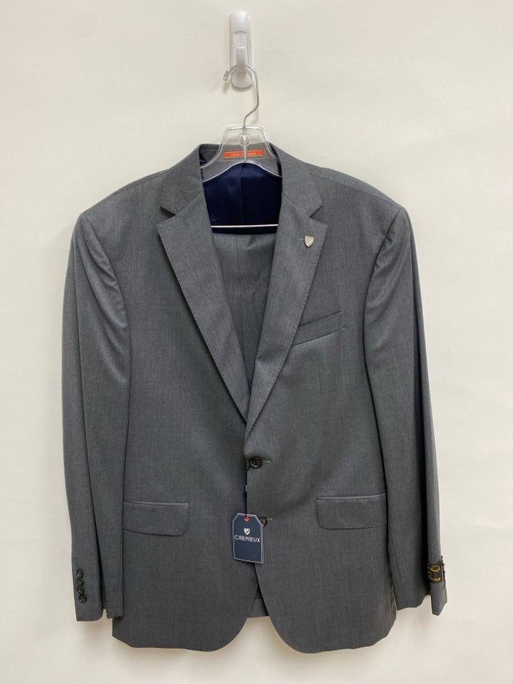 NWT Cremieux Size 42R Gray Wool Men&