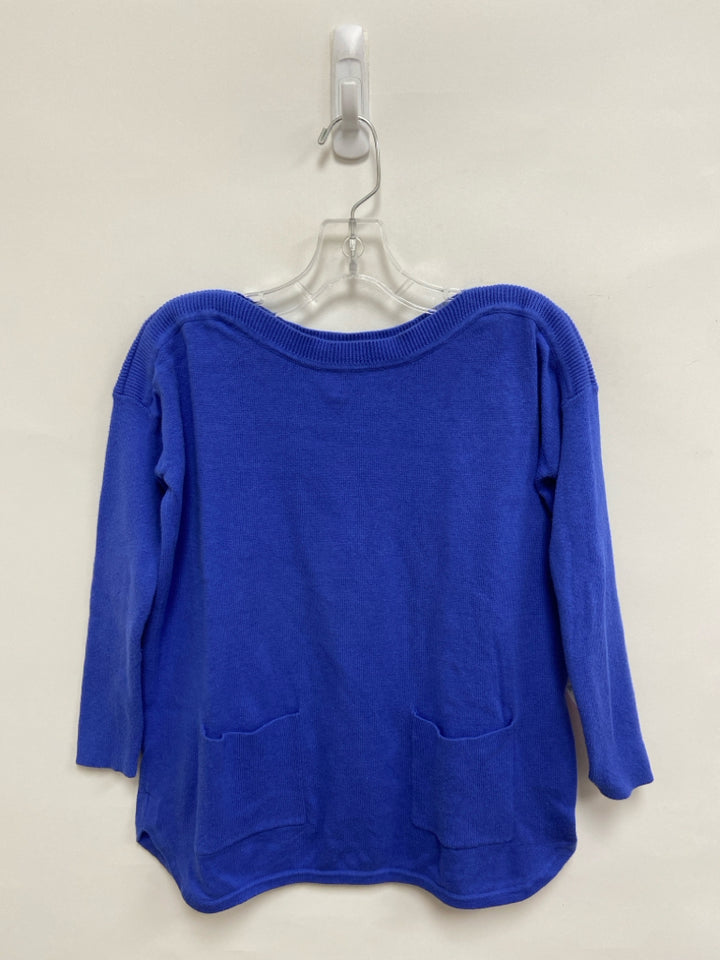 LILLY PULITZER SIZE 6/7 Dark Periwinkle Boat Neck Girl&