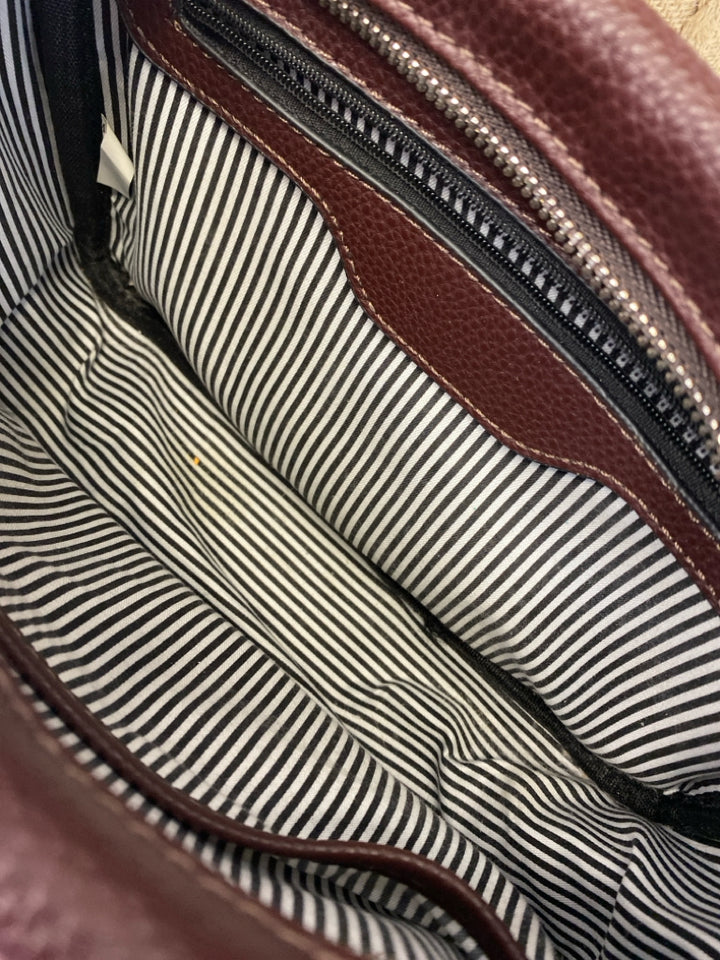 Wrangler Burgundy Crossbody