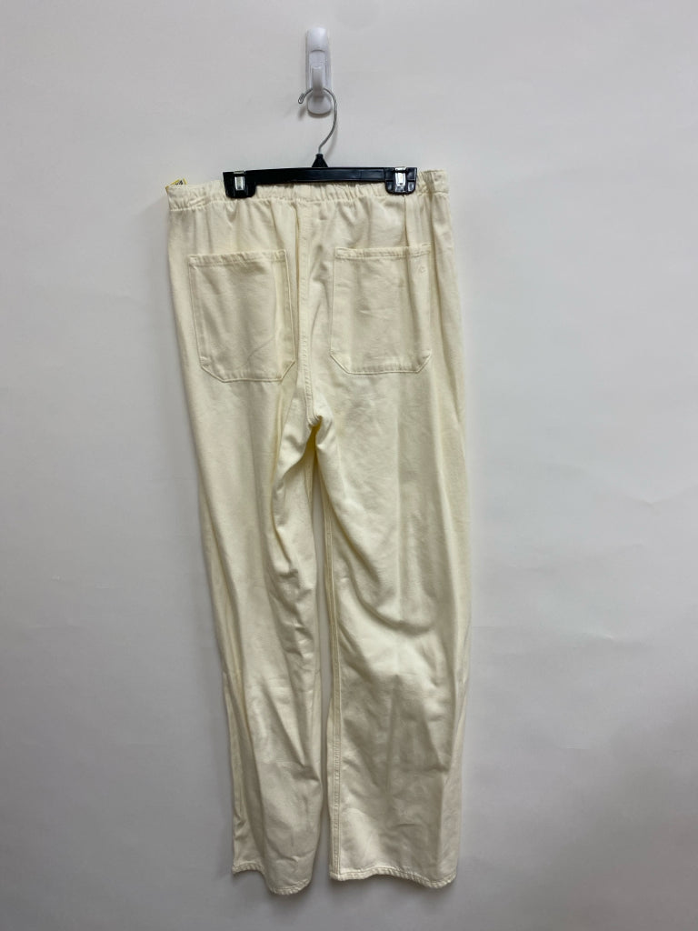 NWT rag &amp; bone Size S Cream Espresso Striped Pull-on Ladies Pants