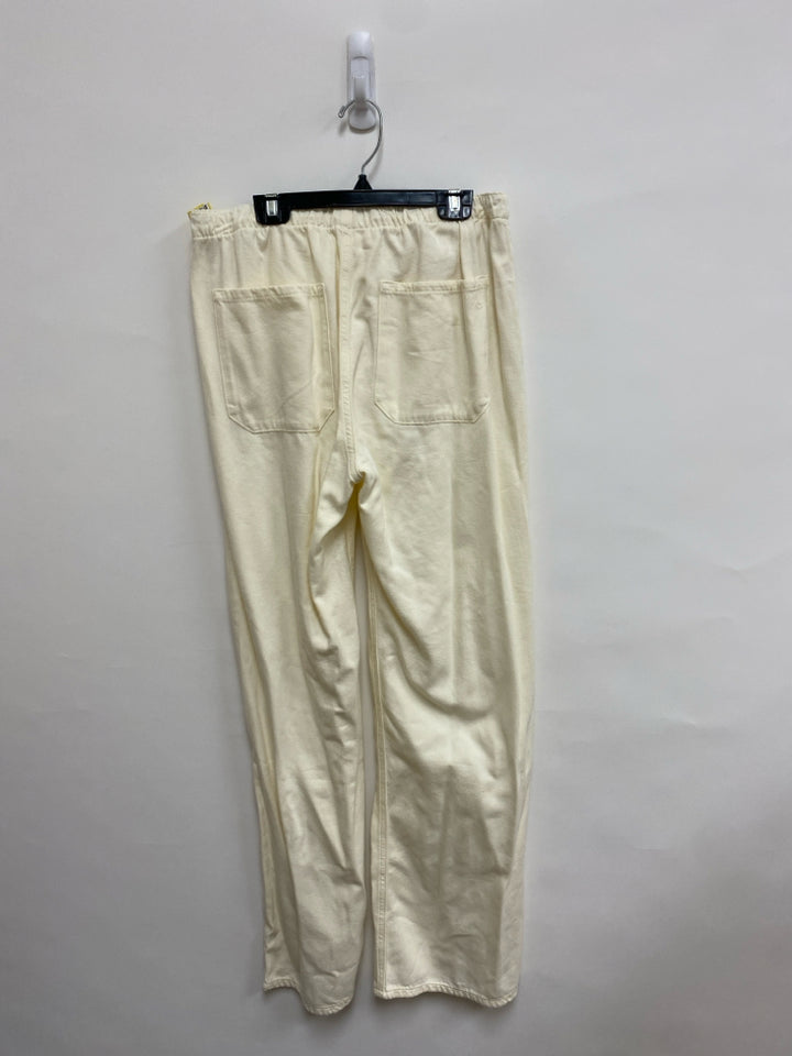 NWT rag &amp; bone Size S Cream Espresso Striped Pull-on Ladies Pants