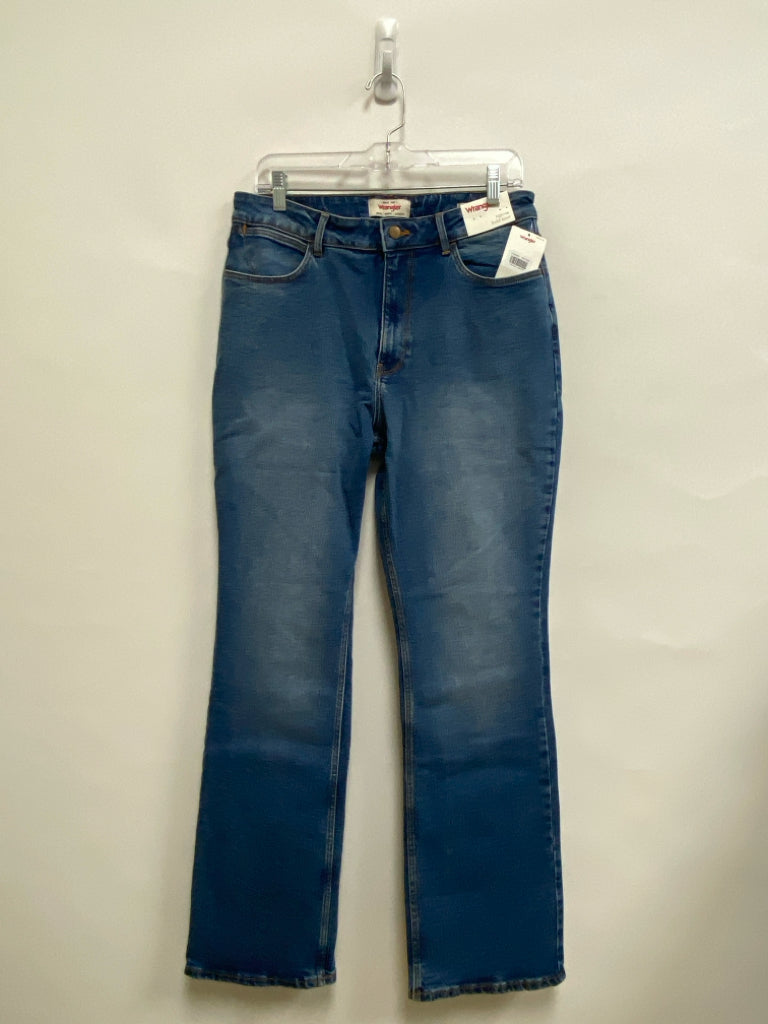 NWT Wrangler Size 12 Blue Denim Ladies Jeans