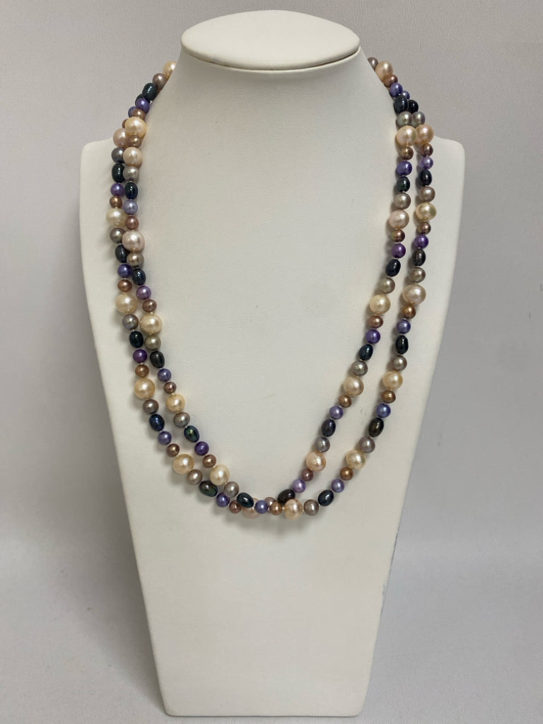 Pearl Multi Color Pearl Necklace