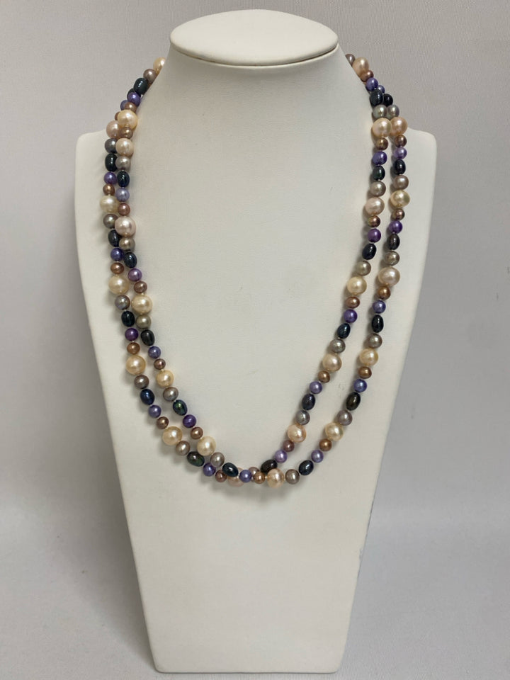 Pearl Multi Color Pearl Necklace