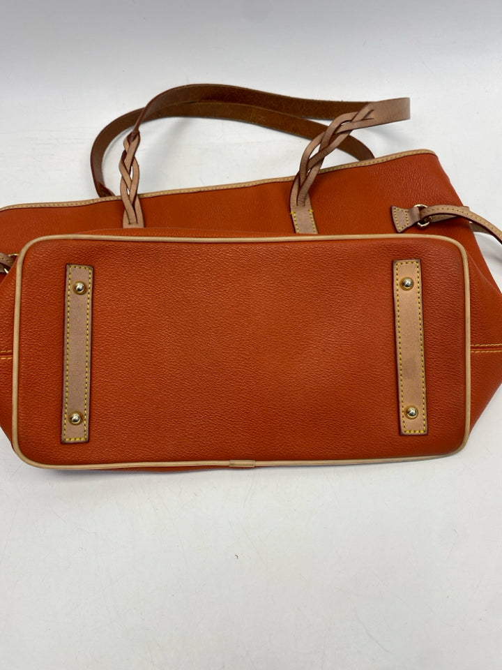 Dooney &amp; Bourke US Shoe Size Orange Brown Handbag