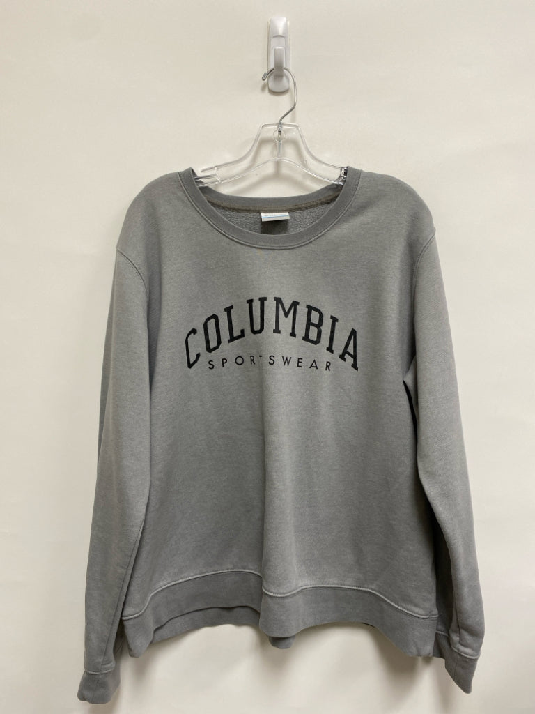 Columbia Size XXL Gray Black Men&