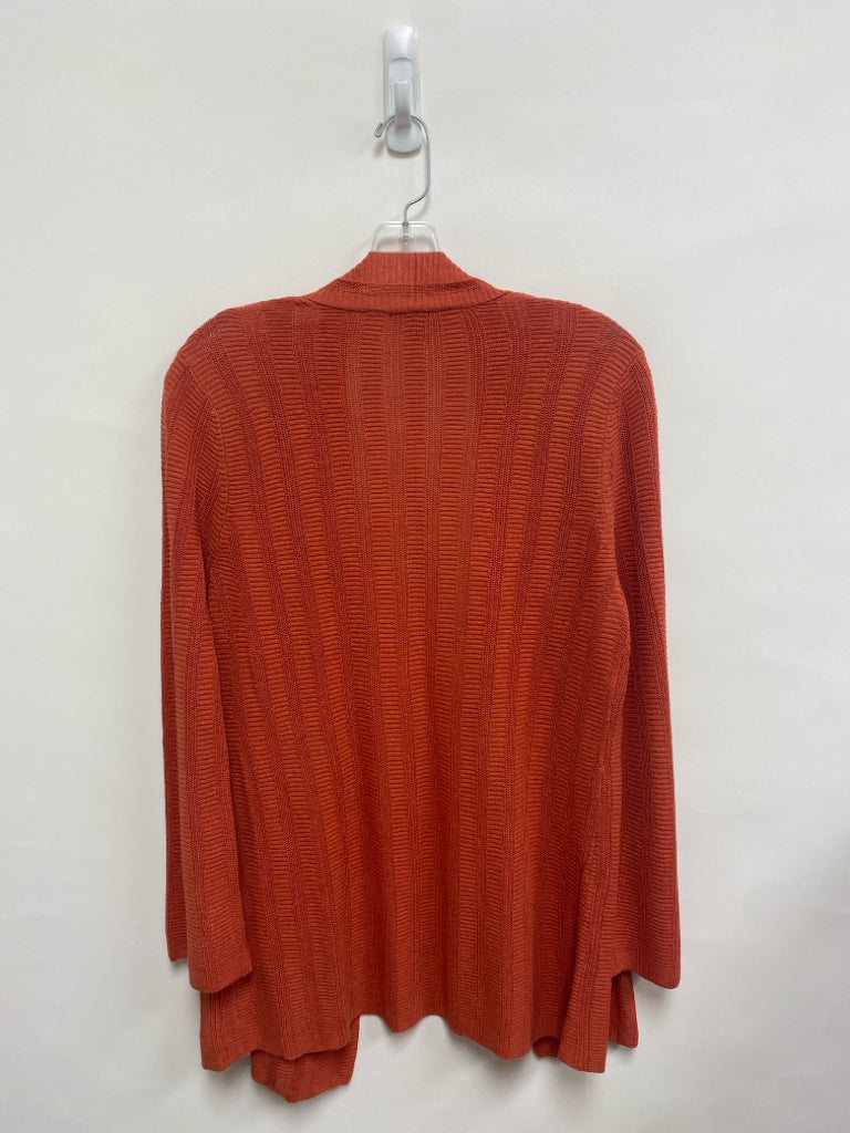 Eileen Fisher Size XS Orange Drape Ladies Sweater