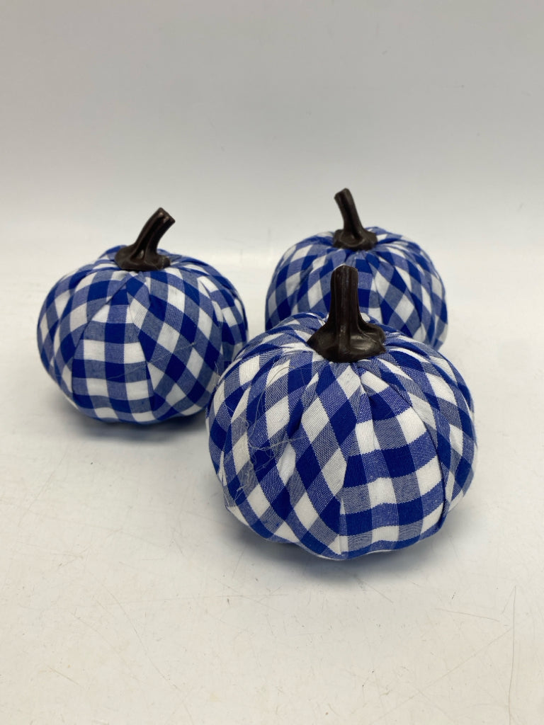 Blue/White Checkered Fall