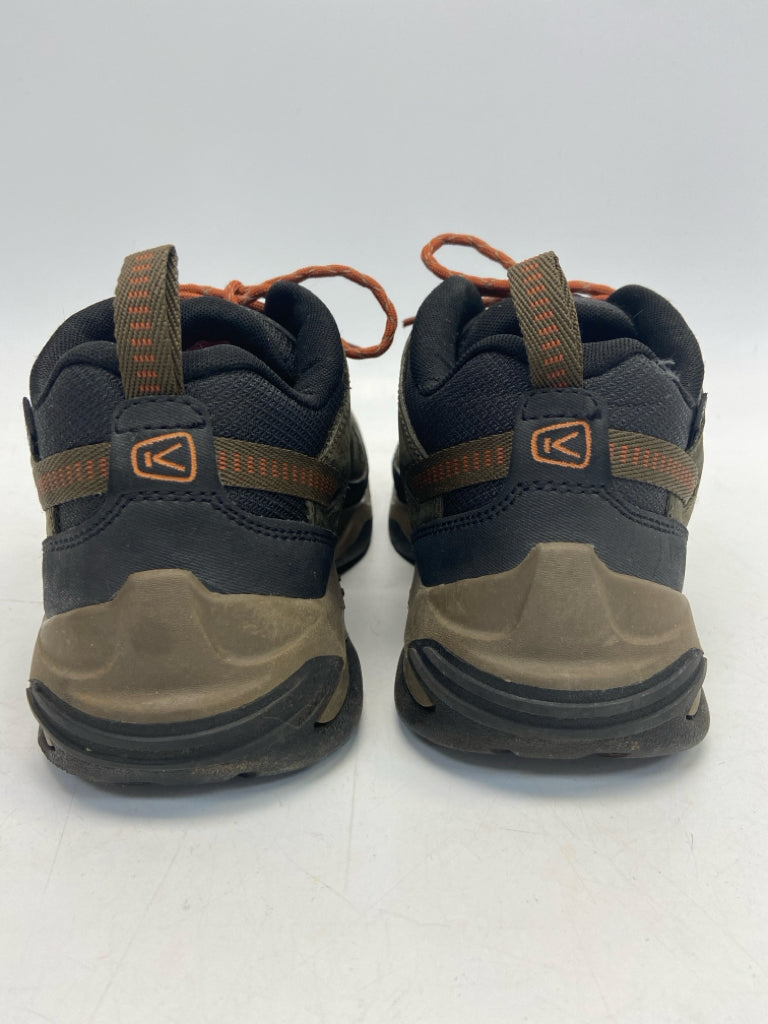 Keen Size 10 Dark Brown Black Lace-Up Men&
