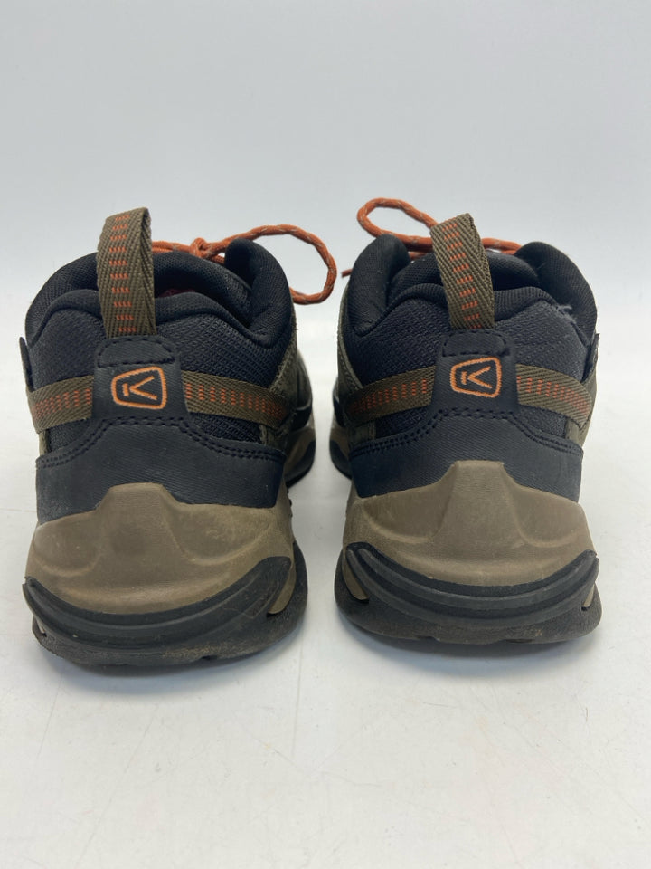 Keen Size 10 Dark Brown Black Lace-Up Men&