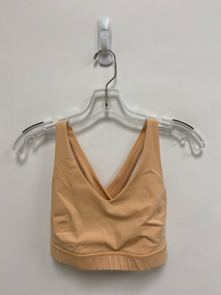 Lululemon Size 6 Apricot Athletic  Bra