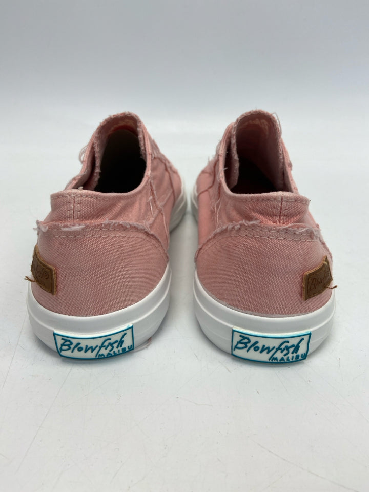 NWOT Blowfish  Size 9 Pink Distressed Sneakers