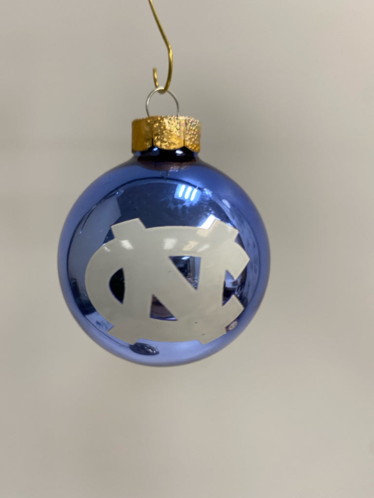 Blue White UNC Ornaments