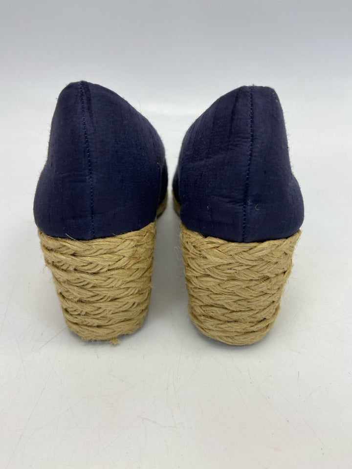 Ralph Lauren  Size 9.5 Navy Sandals