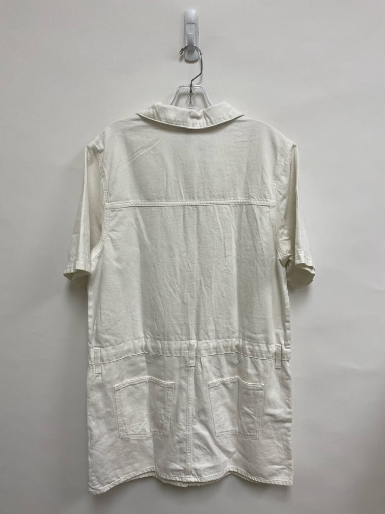 NWT Universal Thread Size L White Denim Ladies Dress