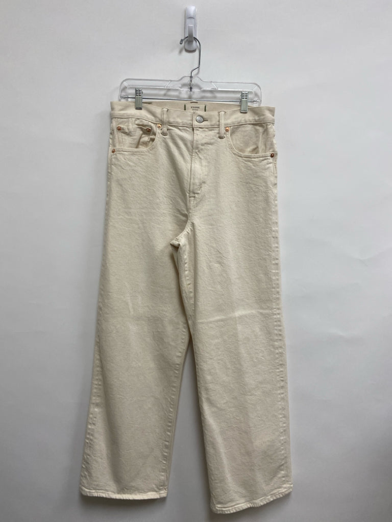 Size 12 Cream Ladies Jeans
