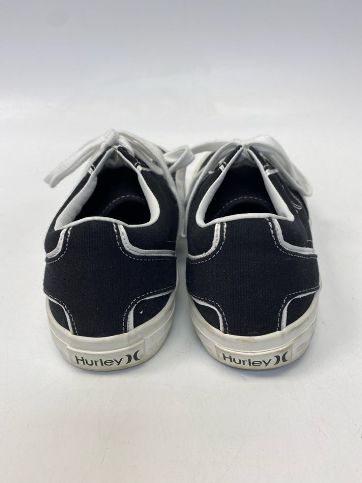 Hurley  Size 9 Black Lace-up Sneakers