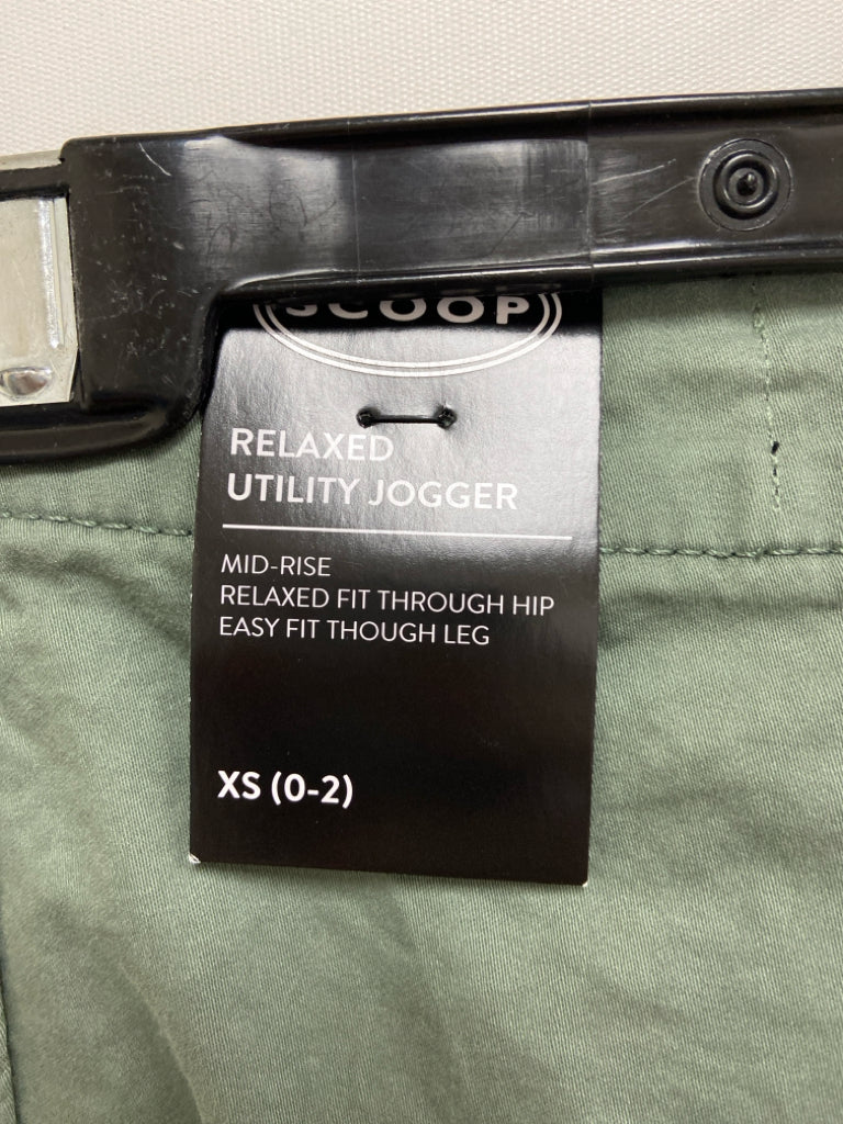 NWT Size XS Dusty Green Cargo Ladies Pants