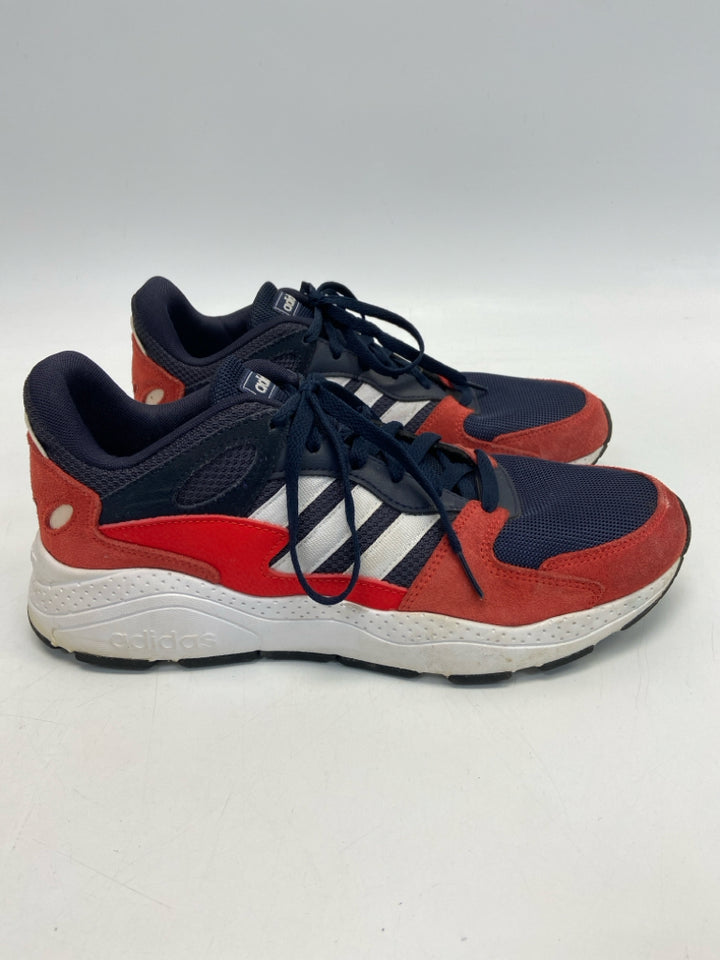 Adidas Size 10.5 Navy Red/White Lace-Up Men&