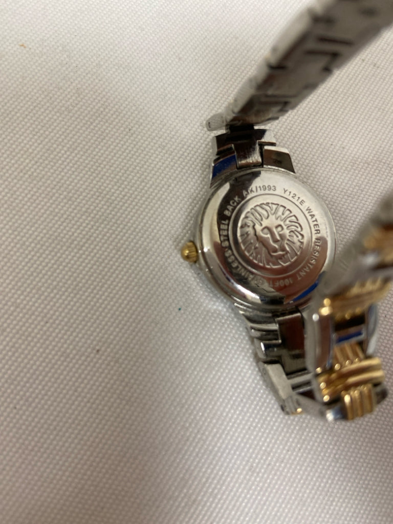 Anne Klein Silver Color Gold Color Ladies Wristwatch