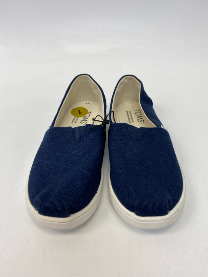 Toms SIZE 1 Navy Girl&