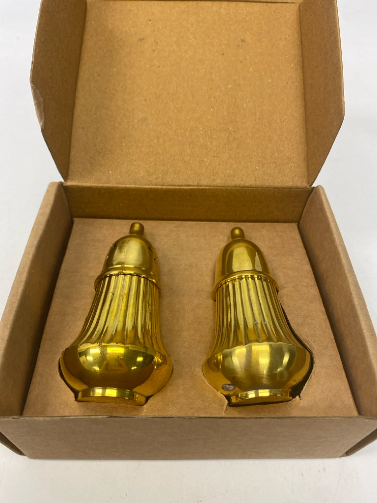 Magnolia Home Brass Salt/Pepper
