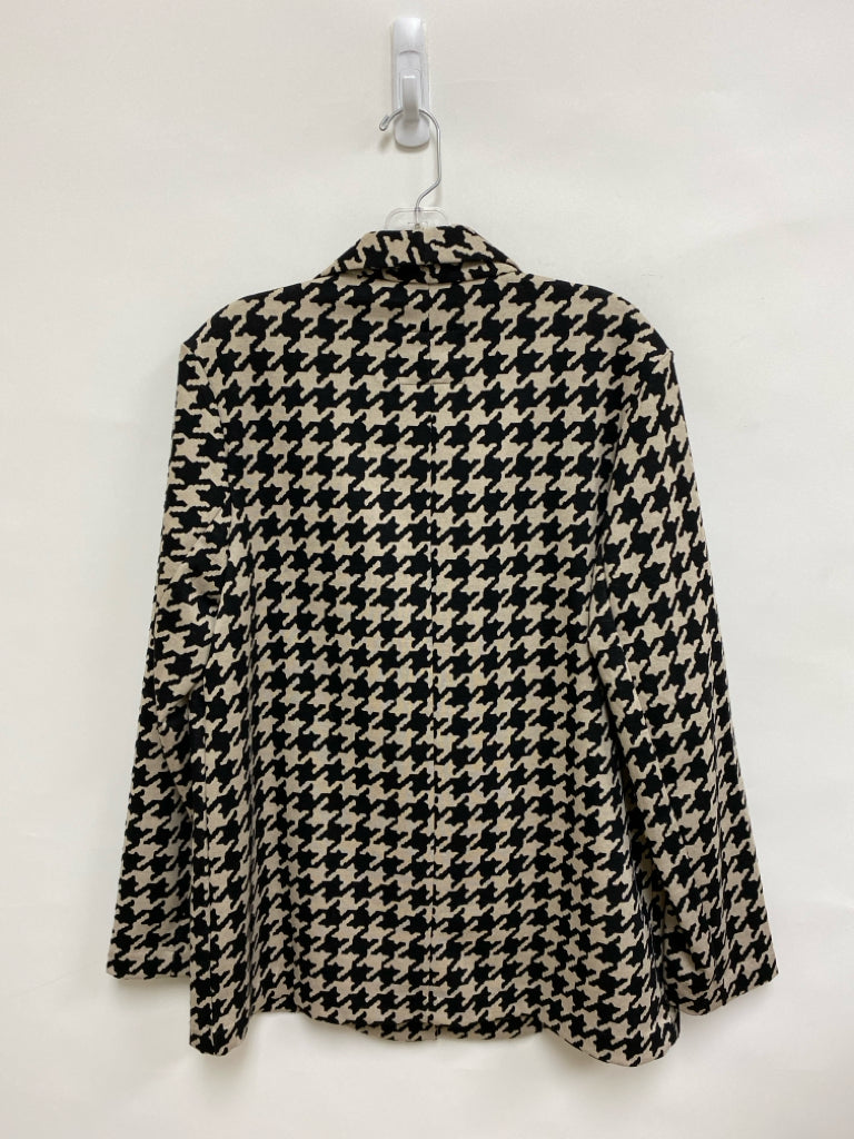 Sanctuary Size M Beige Black Houndstooth Ladies Jacket