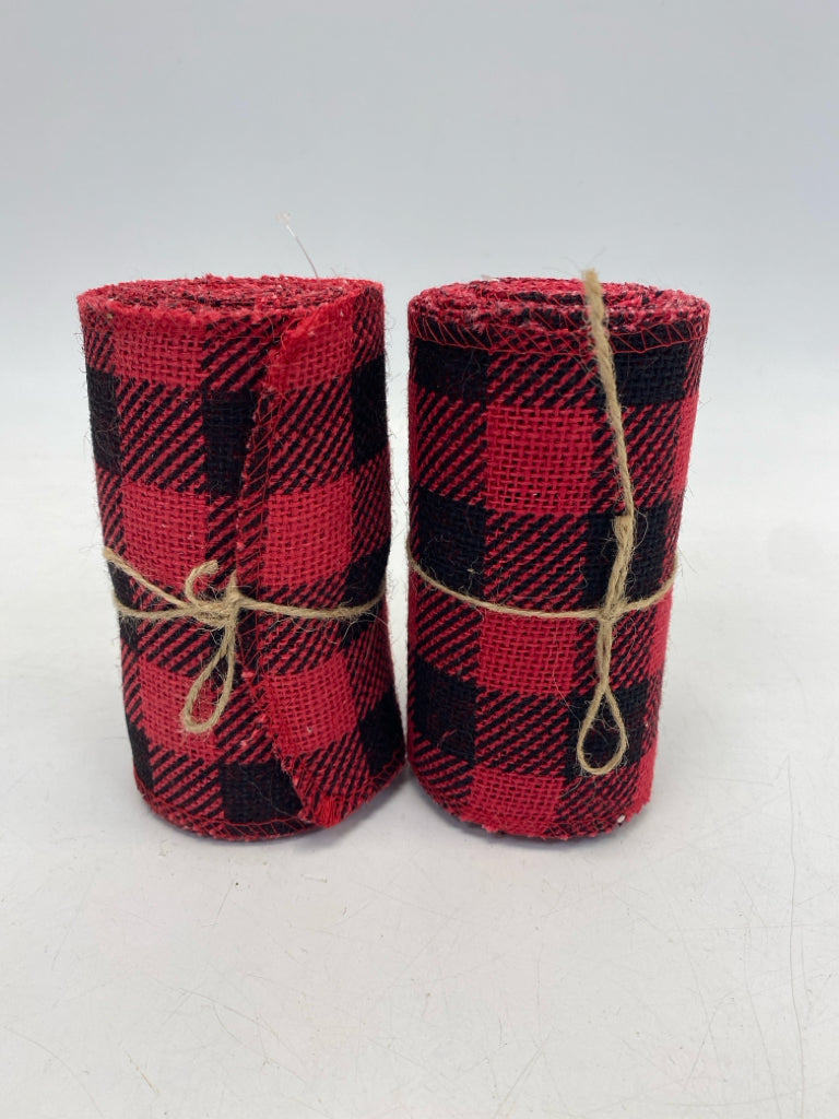 Red Black Checkered Christmas