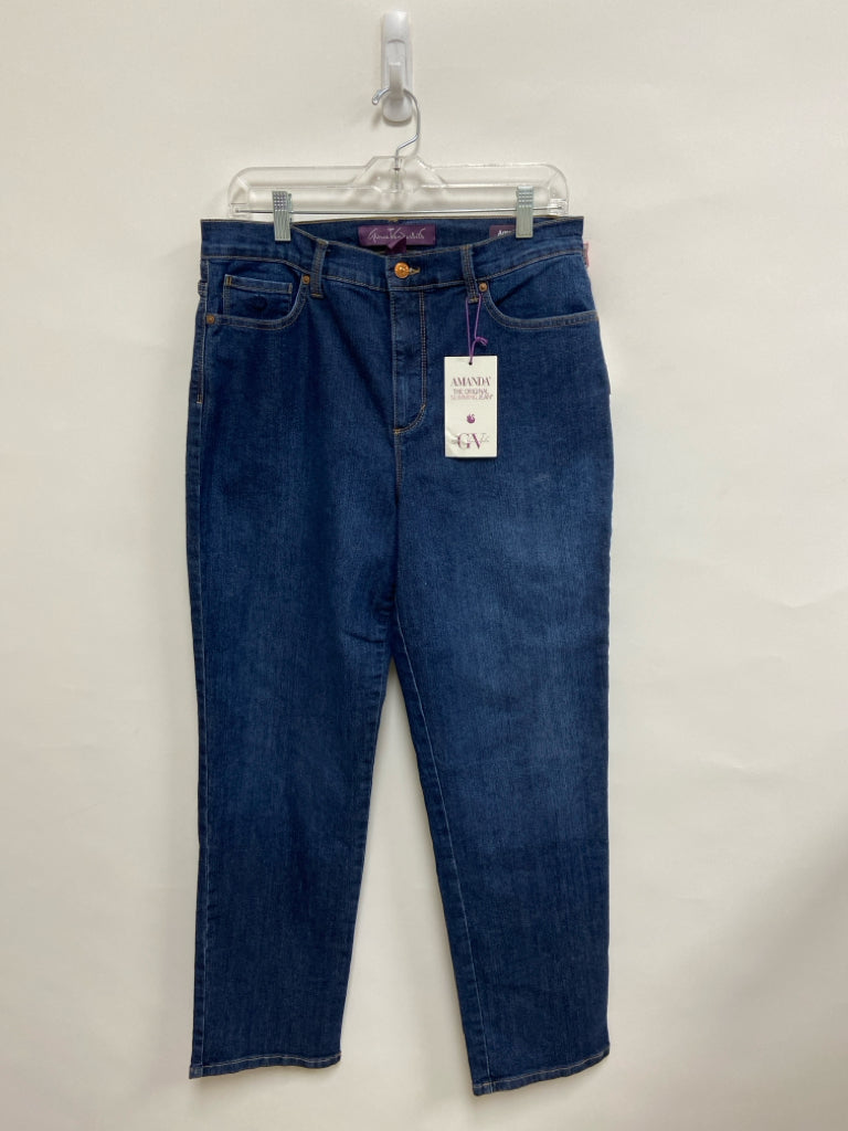 NWT G. Vanderbilt Size 12 Dark Blue Ladies Jeans