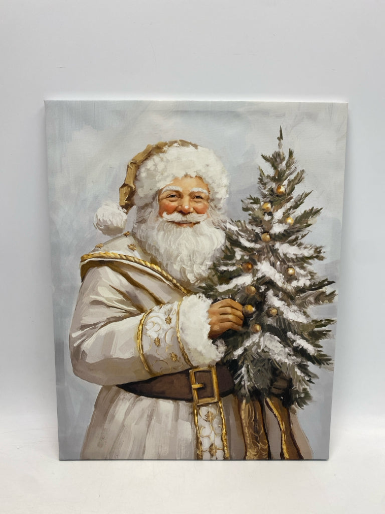Gray Cream/Green Christmas