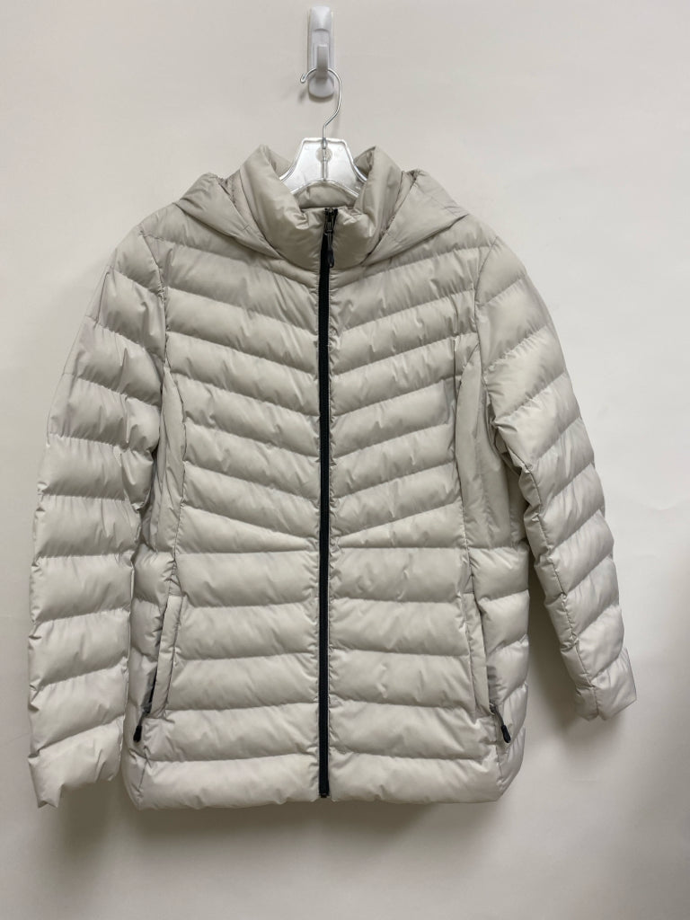 32 Degrees Size XL Gray Puffer Hooded Ladies Jacket