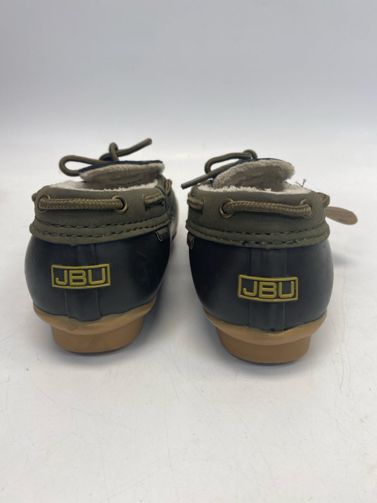 NWT jbu US Shoe Size 7 Green Flats