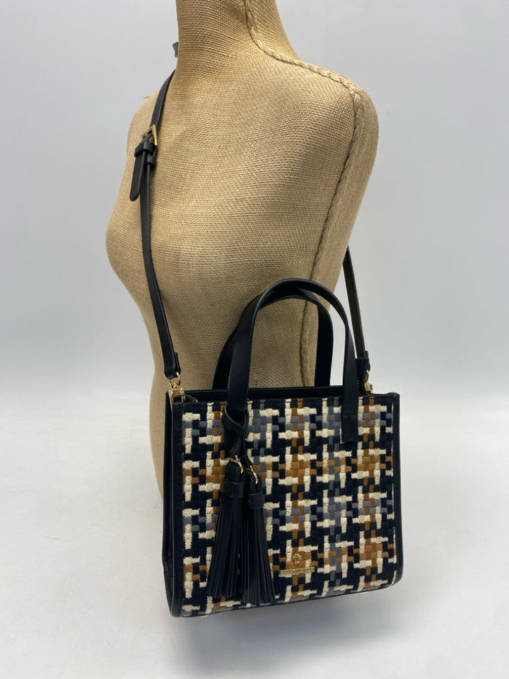Spartina Black Tan/Gray Crossbody