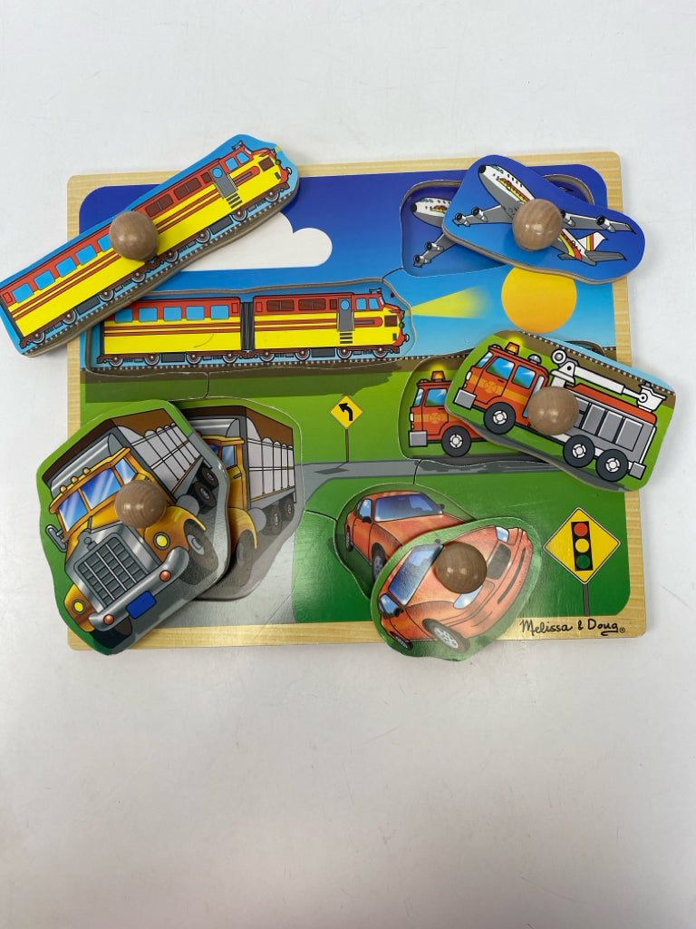 Melissa and Doug Transportation Kids Puzzle