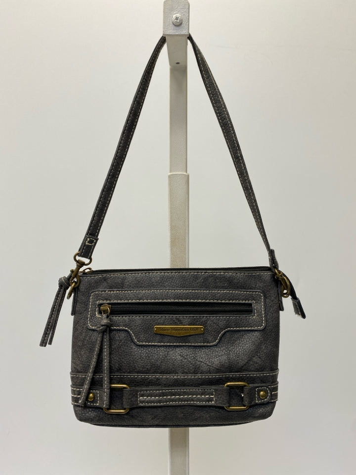 Stone Mtn. Dark Gray Handbag