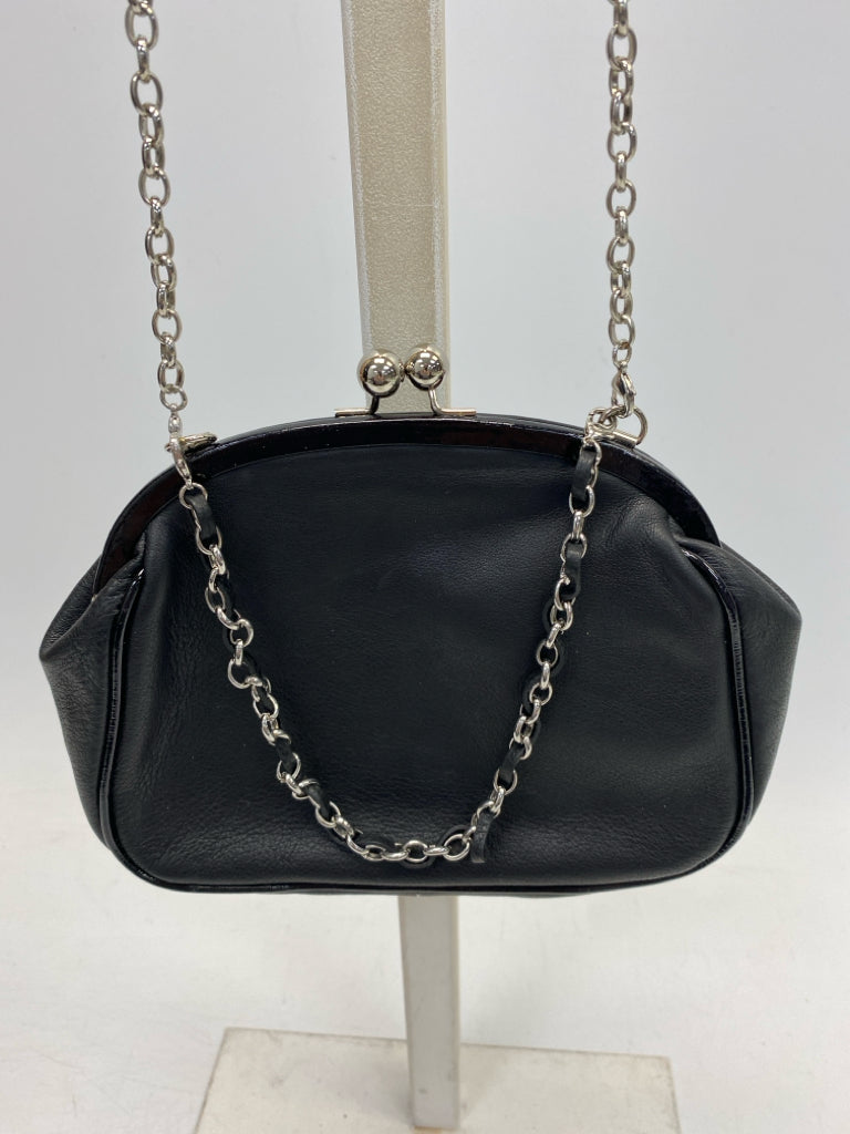 Black Green Sequined Handbag