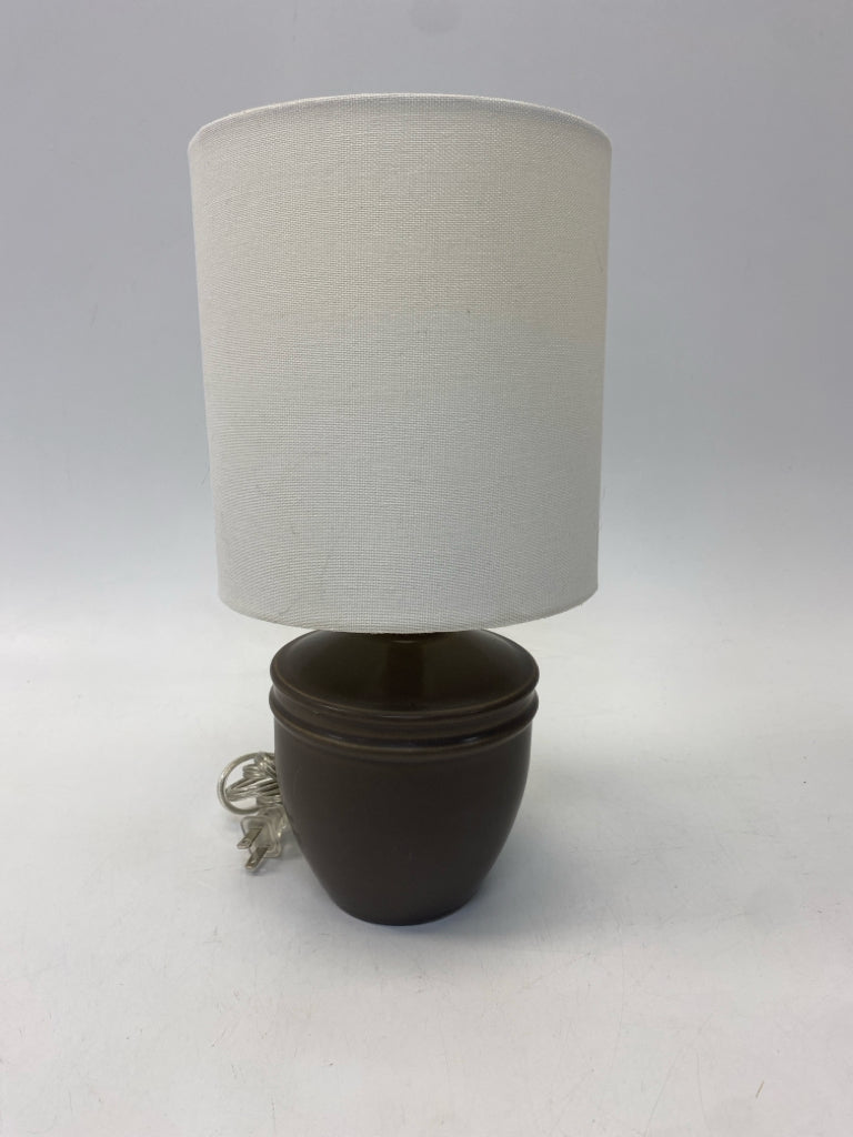 Brown Cream Lamp