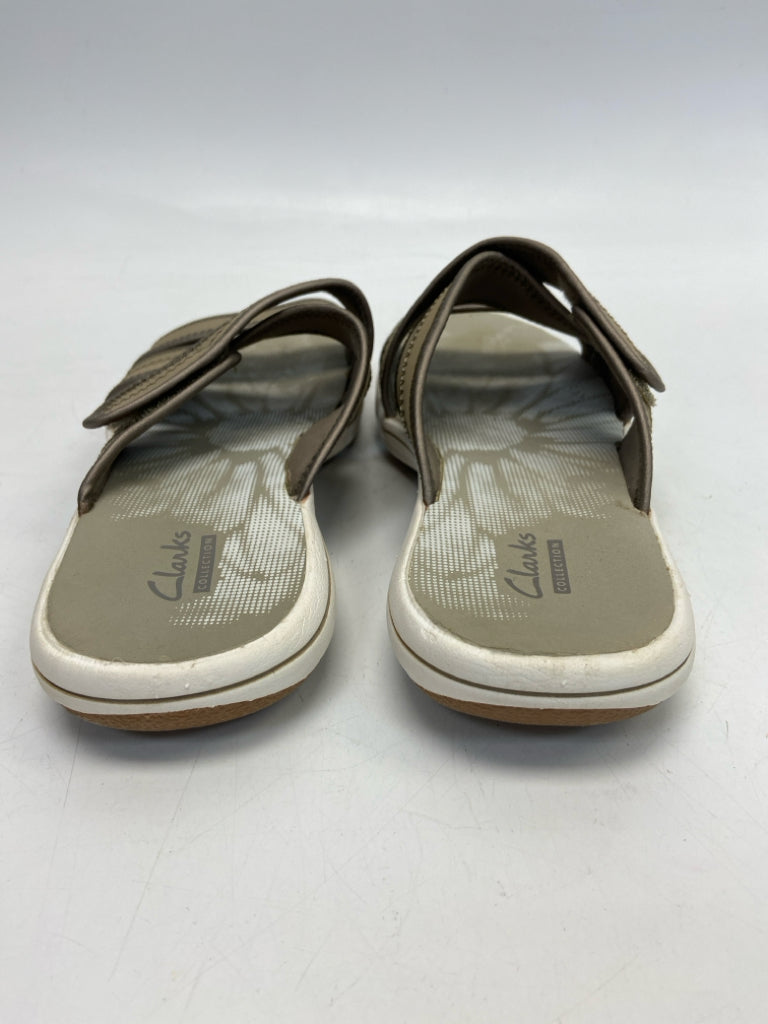 Clarks  Size 7 Brown Sandals