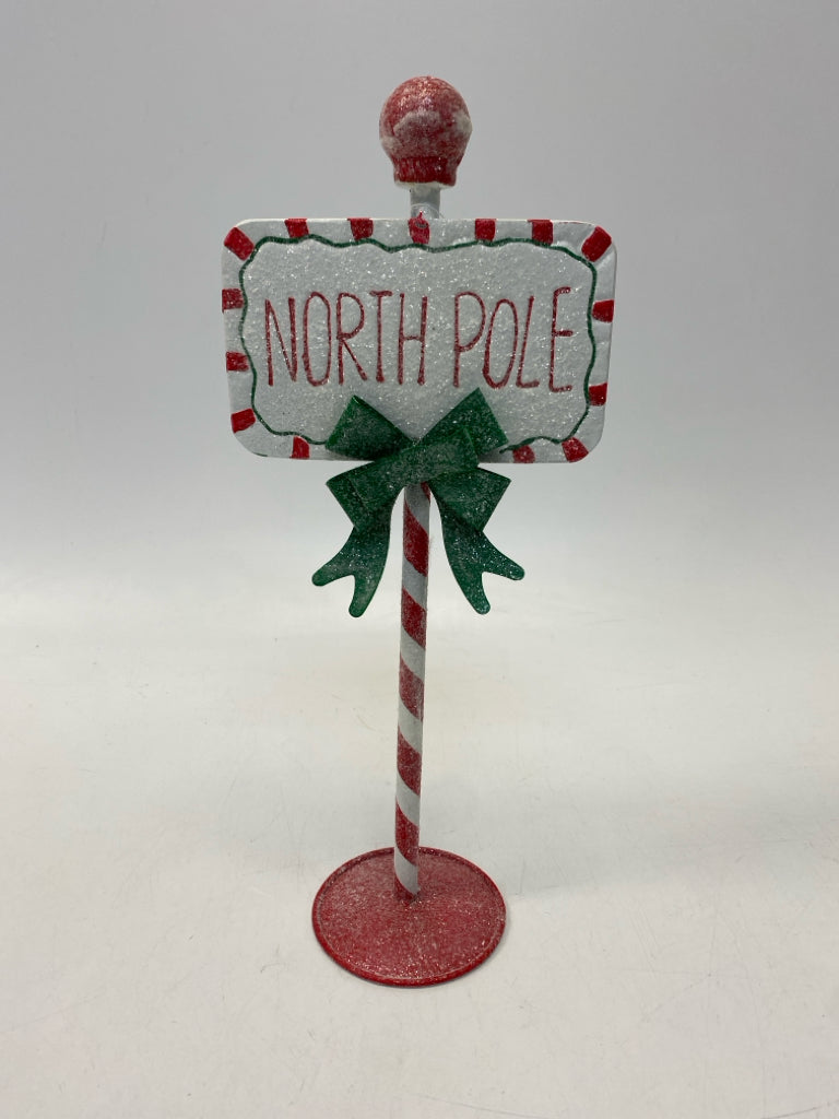 Red/White Green Candy Cane Christmas