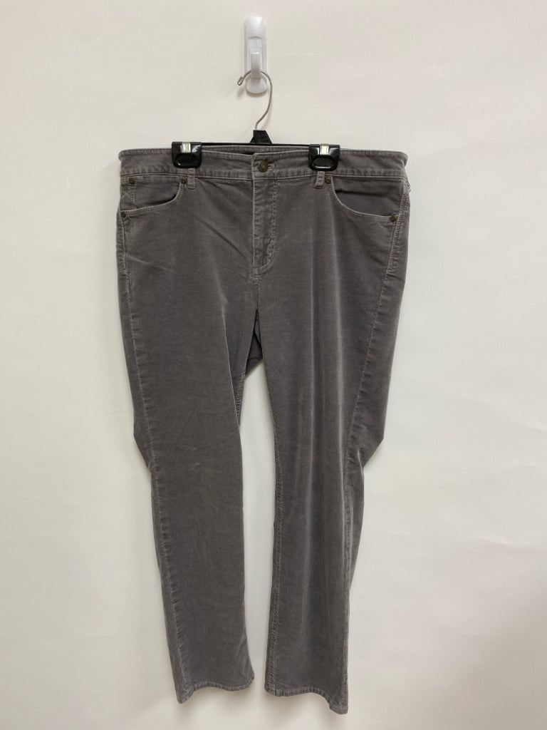 Talbots Size 12P Gray Petite Pants