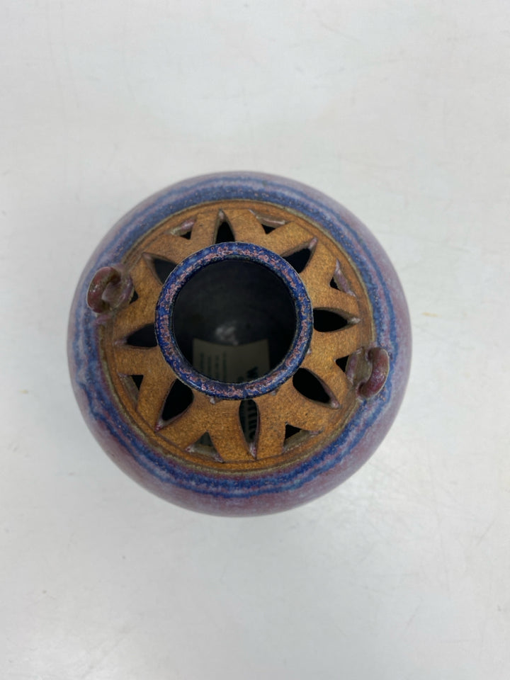 Purple Blue Vase
